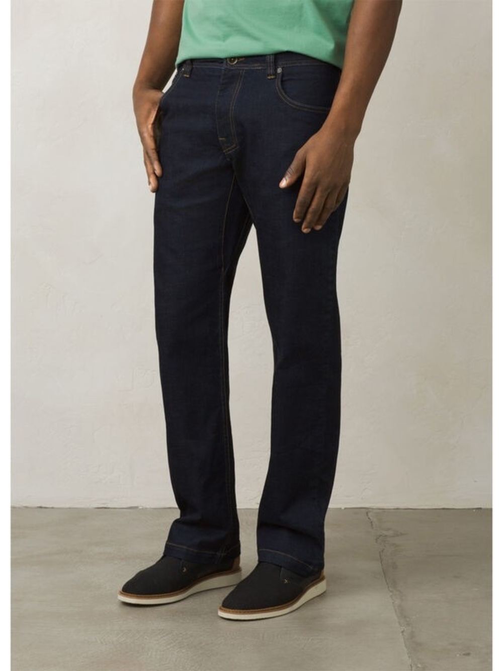 PrAna Men's Axiom Jean- Rinse Chipped Wash